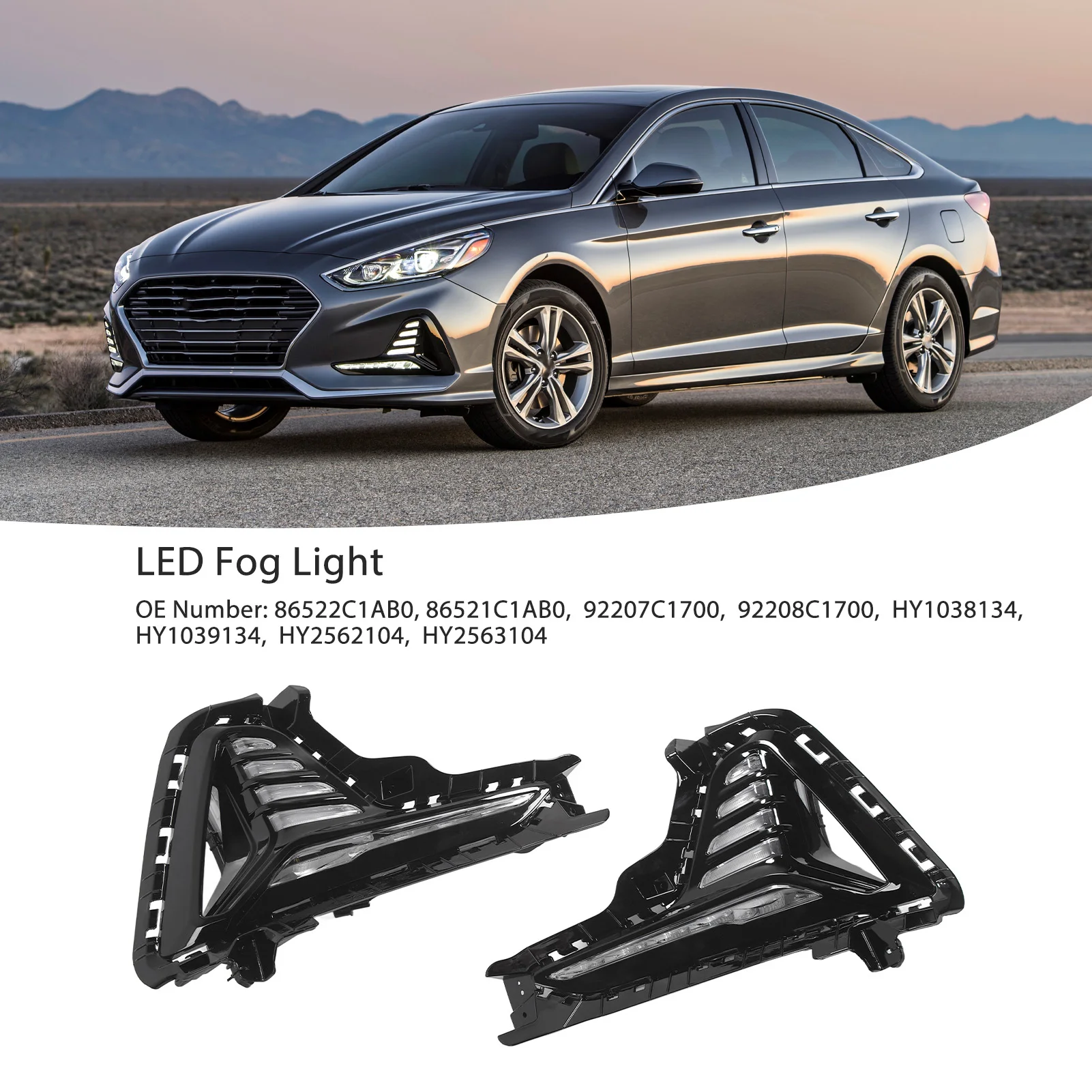 

Лампы головного света для дневных ходовых огней, 1 пара