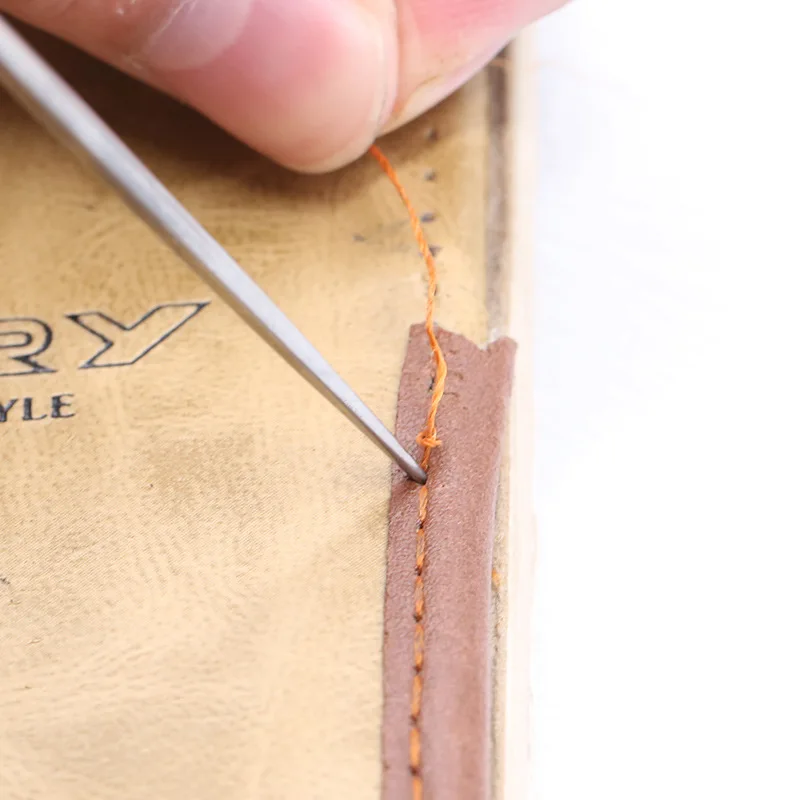 

Awl Pricker Hole Maker Tool Punch Sewing Stitching Leather Craft Wooden Handle L5YE