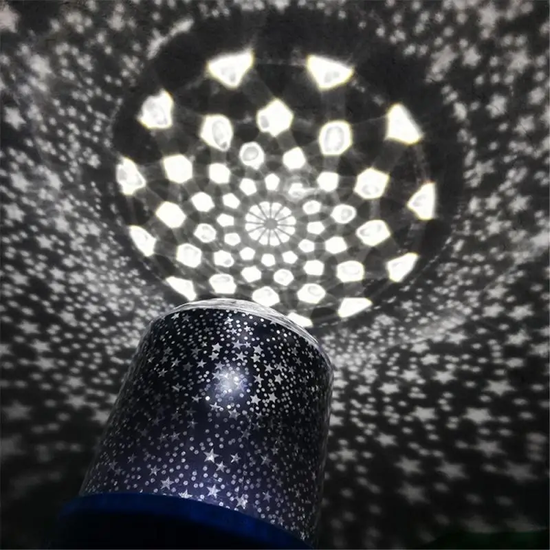

Star Projector Lamp Children Bedroom LED Night Light Baby Lamp Decor Rotating Starry Nursery Moon Galaxy Projector Table Lamp