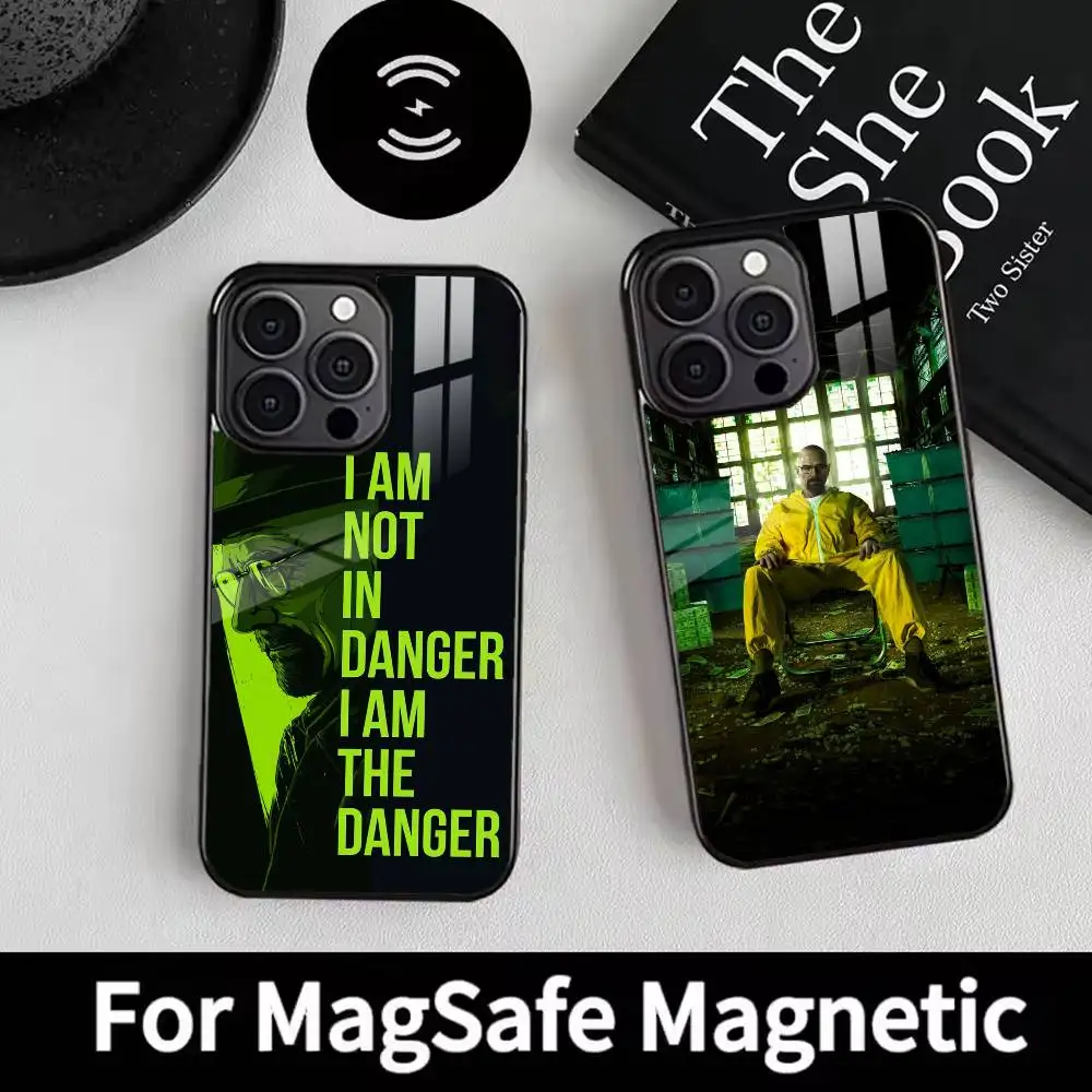 Фото Новый чехол для телефона B-Breaking Bad для iPhone 17, 16, 15, 14, 13, 12, Plus, Pro, Max с поддержкой магнитной беспроводной зарядки Magsafe №2