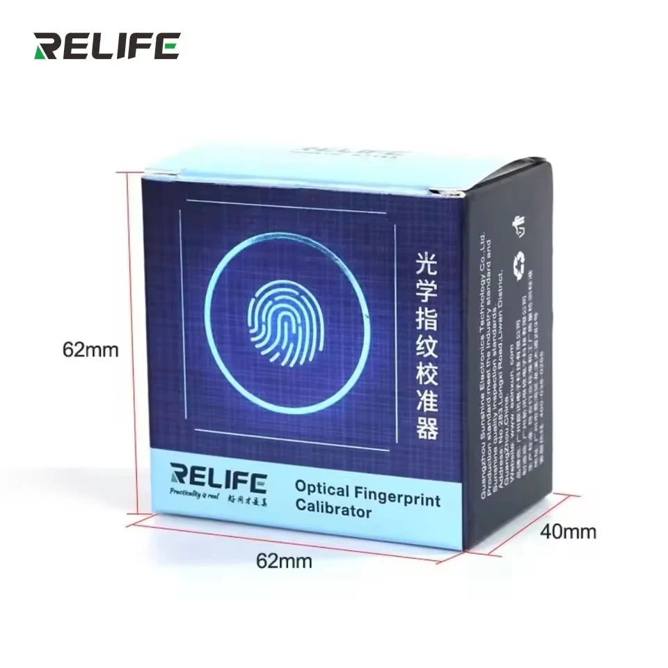 

Оптическая Калибровка для отпечатков пальцев RELIFE RL-071B 4 в 1 решает отказ от отпечатков пальцев на экране для HUAWEI/MI/OP/VI/ONE Plus