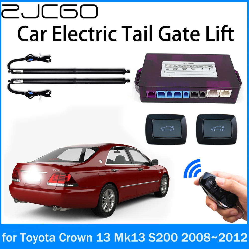 Электрическая всасывающая задняя дверь ZJCGO интеллектуальная подъемная стойка