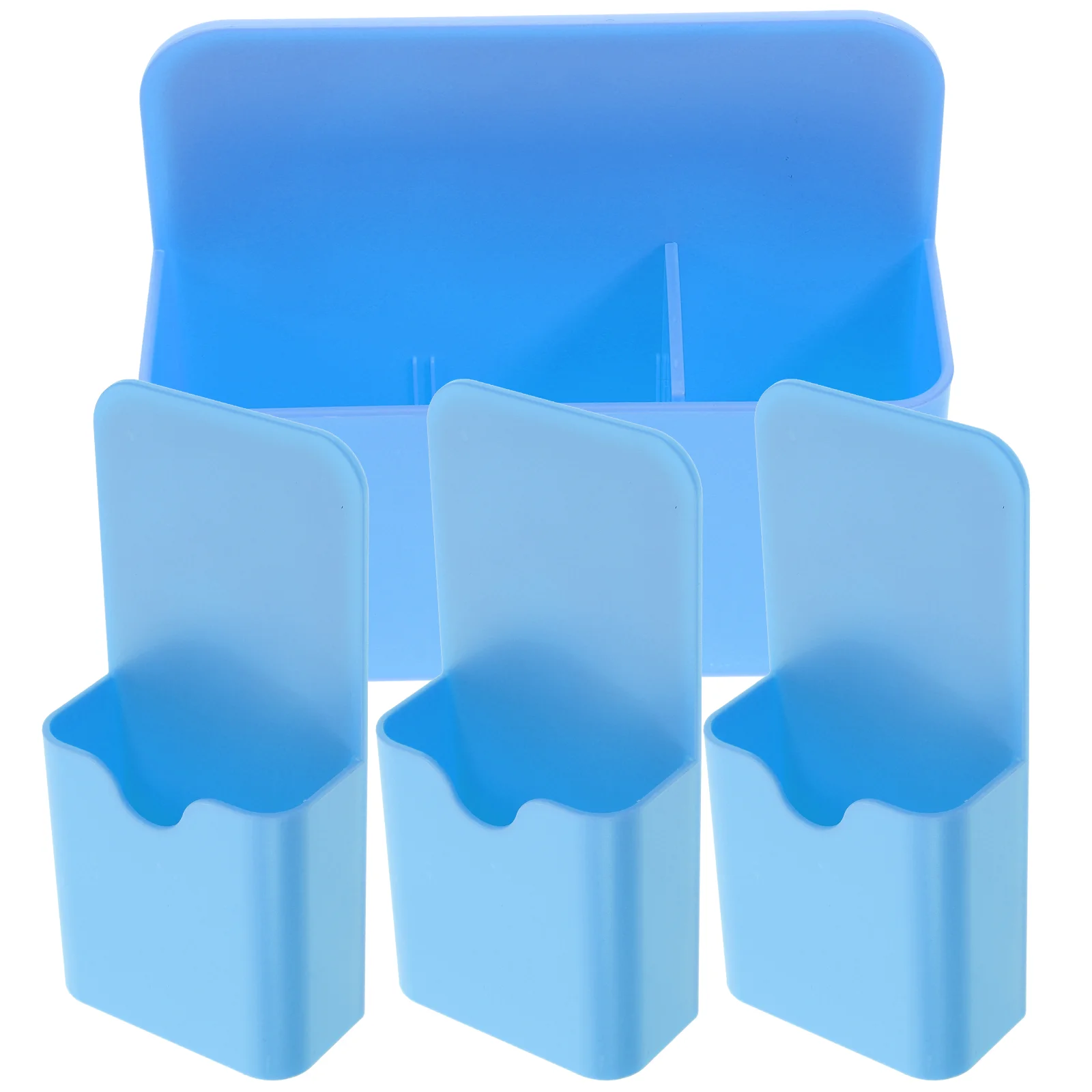 

Pen Holder Storage Box Whiteboard Marker Plastic Magnetic Dry Erase Refrigerator