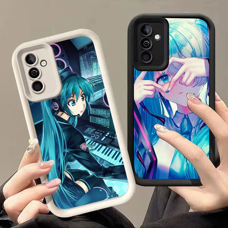 H-Hatsune M-Miku Phone Case For Samsung A13 A33 A34 A35 A52S A53 A54 A73 5G A12 A14 A15 A22 A23 A24 A25 A31 A32 A51 A71