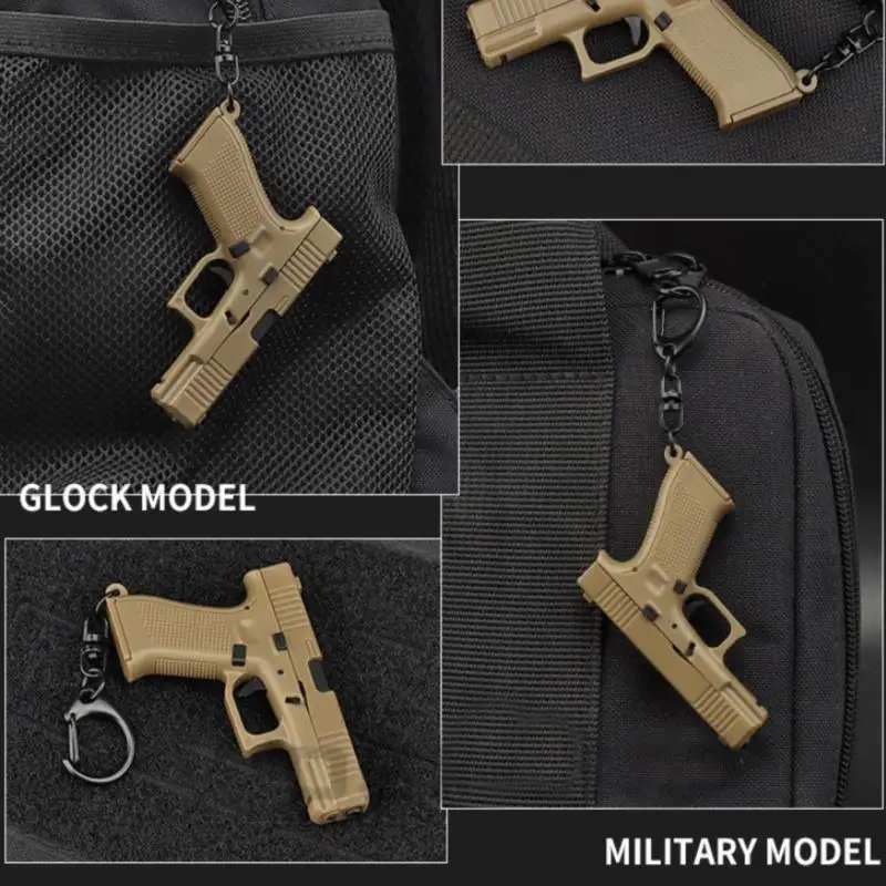 1 шт. брелок G45 мини-брелок Тактический Брелок модель Glock 45 пластиковый | Спорт и