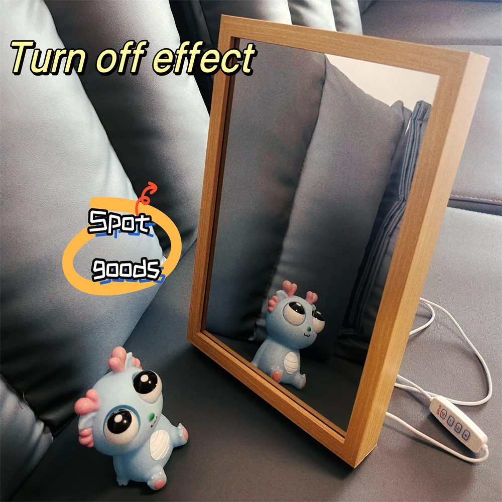 Светодиодный светильник в виде зеркала