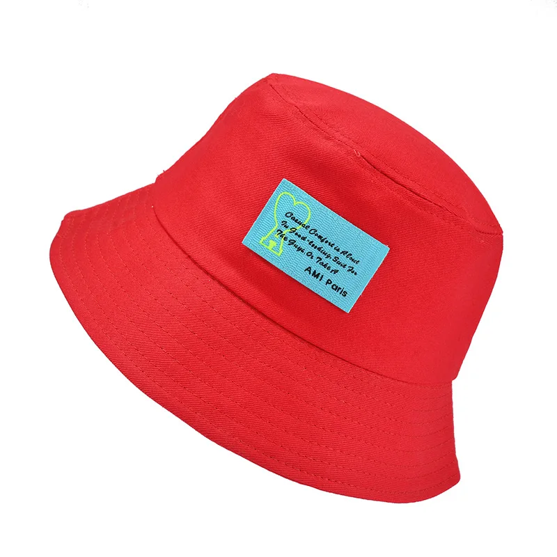 

2023 New Spring Summer Bucket Hat Outdoor Travel Fisherman Hat High Quality Bucket Hat Trend Fahsion Cotton Panama Cap For Women