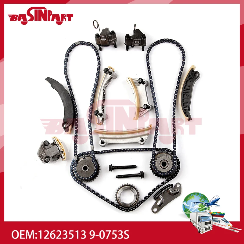 Комплект цепи синхронизации двигателя для Buick Cadillac Chevrolet GMC Pontiac Saab Saturn Suzuki
