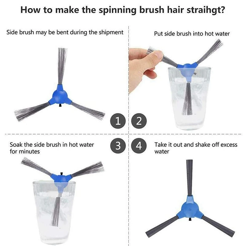 Фильтр основная боковая щетка для пылесоса Eufy Robovac 11S Bagotte Bg600 Imatine C800 Deenkee Dk600