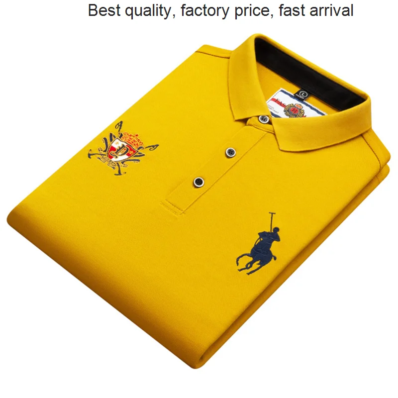 

Рубашка-поло мужская с длинным рукавом, люксовая брендовая однотонная Повседневная Деловая модная, с вышивкой гексаграммой, осень 2023