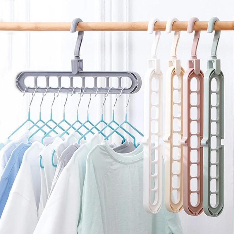 

Регулируемая многопортовая подвесная круглая сушилка для одежды, многофункциональная пластиковая вешалка для шарфов и одежды, стеллаж для хранения