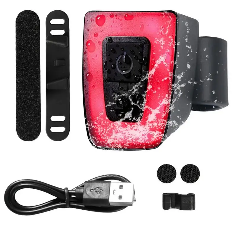 

Led Bike Taillight Ip64 Waterproof Safety Cycling Taillight High-Brightness USB Charging Bike Lights Cycling Accessories For Bic