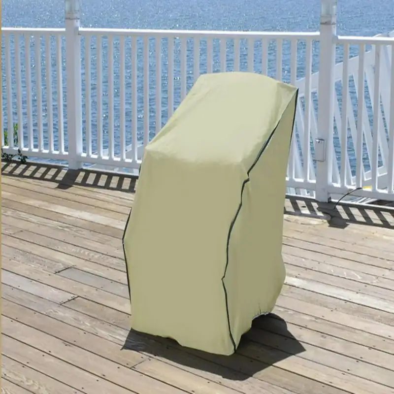 Patio Vinyl Chair Cover - Khaki