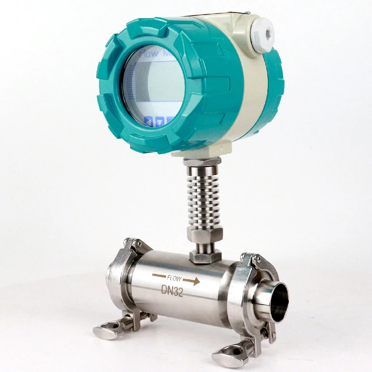 

Various Connection 304SUS 50mm 4-20mA Output 1" Alcohol Methanol Turbine flowmeter Water Flow Sensor Meter