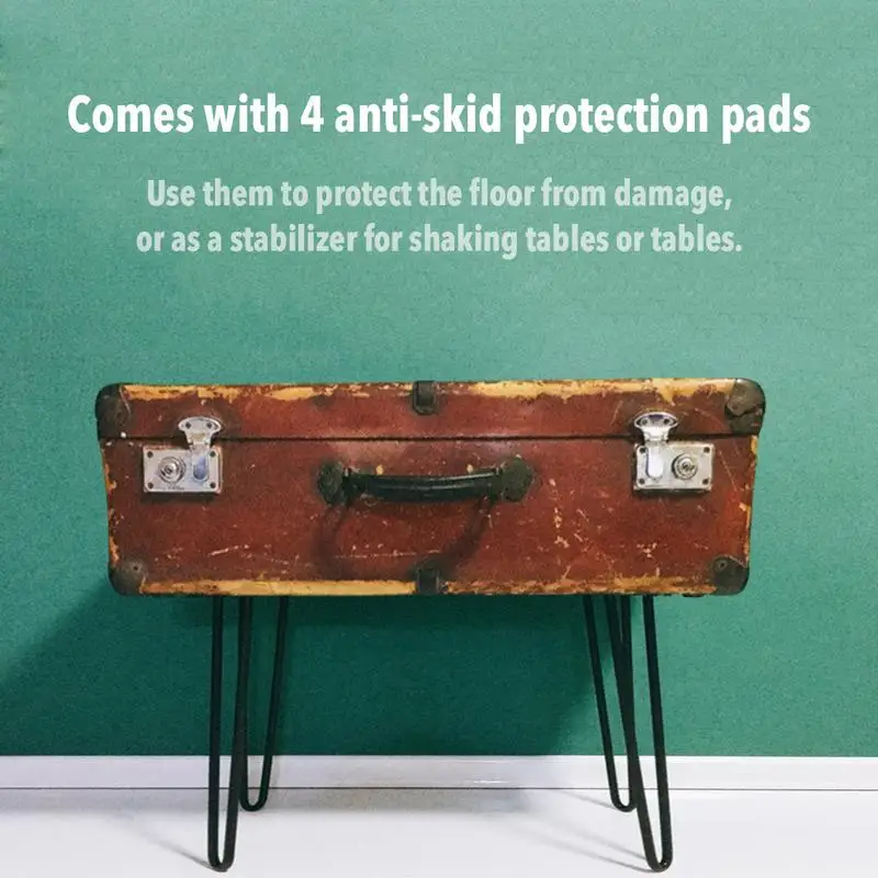 

4PCS Furniture Legs Heavy Duty Hardware Hairpin Legs For Coffee Desk Bench