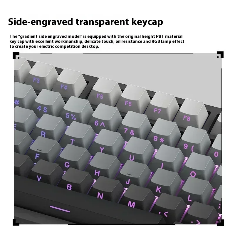 Механическая клавиатура VGN A75 с магнитным переключателем проводная горячей