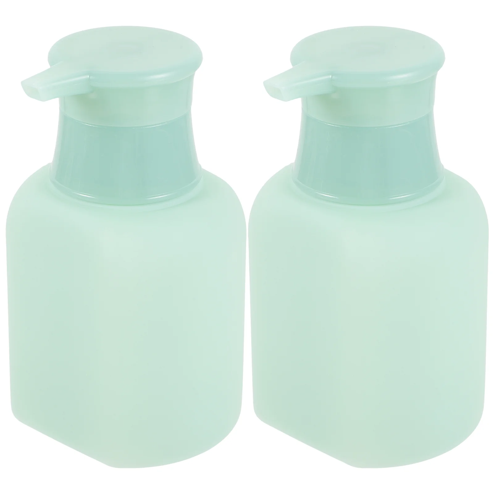 

2 pcs Refillable Shampoo Dispenser Bottle Press Pump Bottle Empty Lotion Bottles for Home