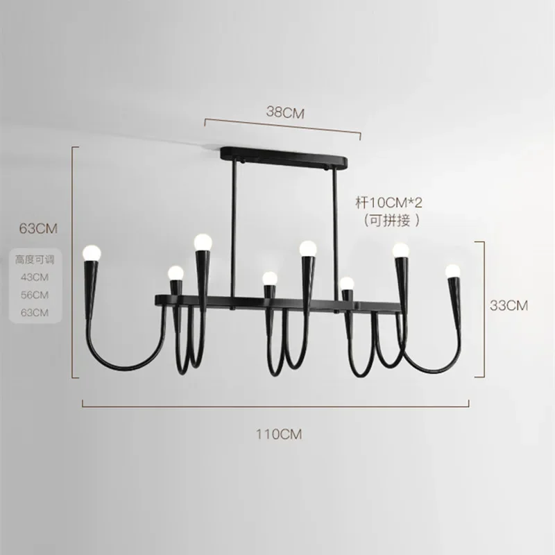 

Люстра JIANKEXING XUNMI бронзовая