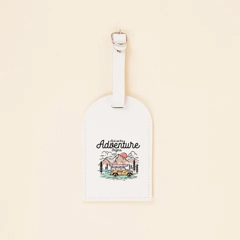 И так, приключение начинает печать детской идентификационной таблички для багажа, бирки для багажа, аксессуары для путешествий, подарки
