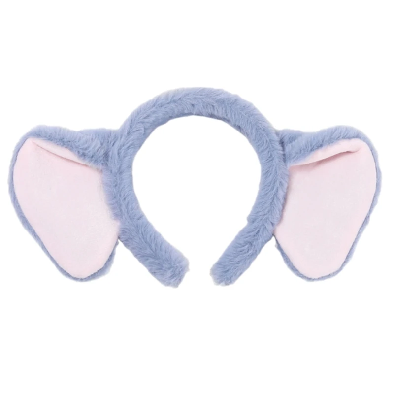 Мягкая плюшевая повязка на голову со слоном для детей модные шиньоны украшение