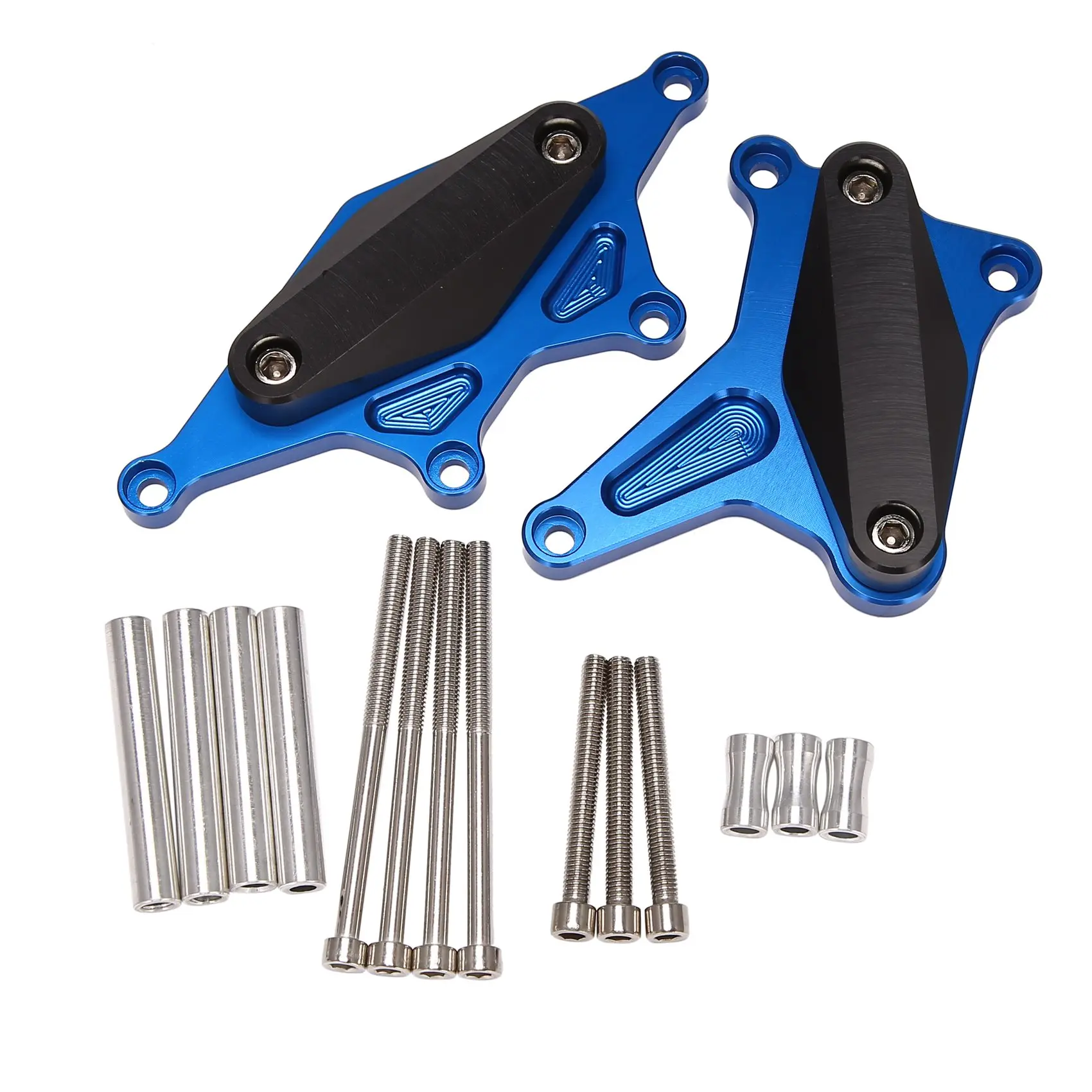 

Blue Engine Cover Stator Case Guard CNC Frame Slider Falling Protection for CB500X CB500F