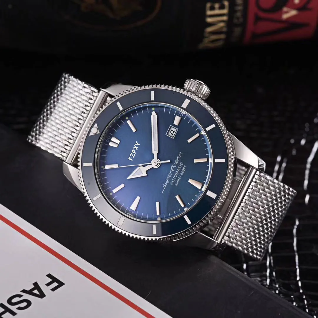 

Часы наручные BEX21 Мужские автоматические, брендовые Модные Роскошные водонепроницаемые деловые, с датой, классические