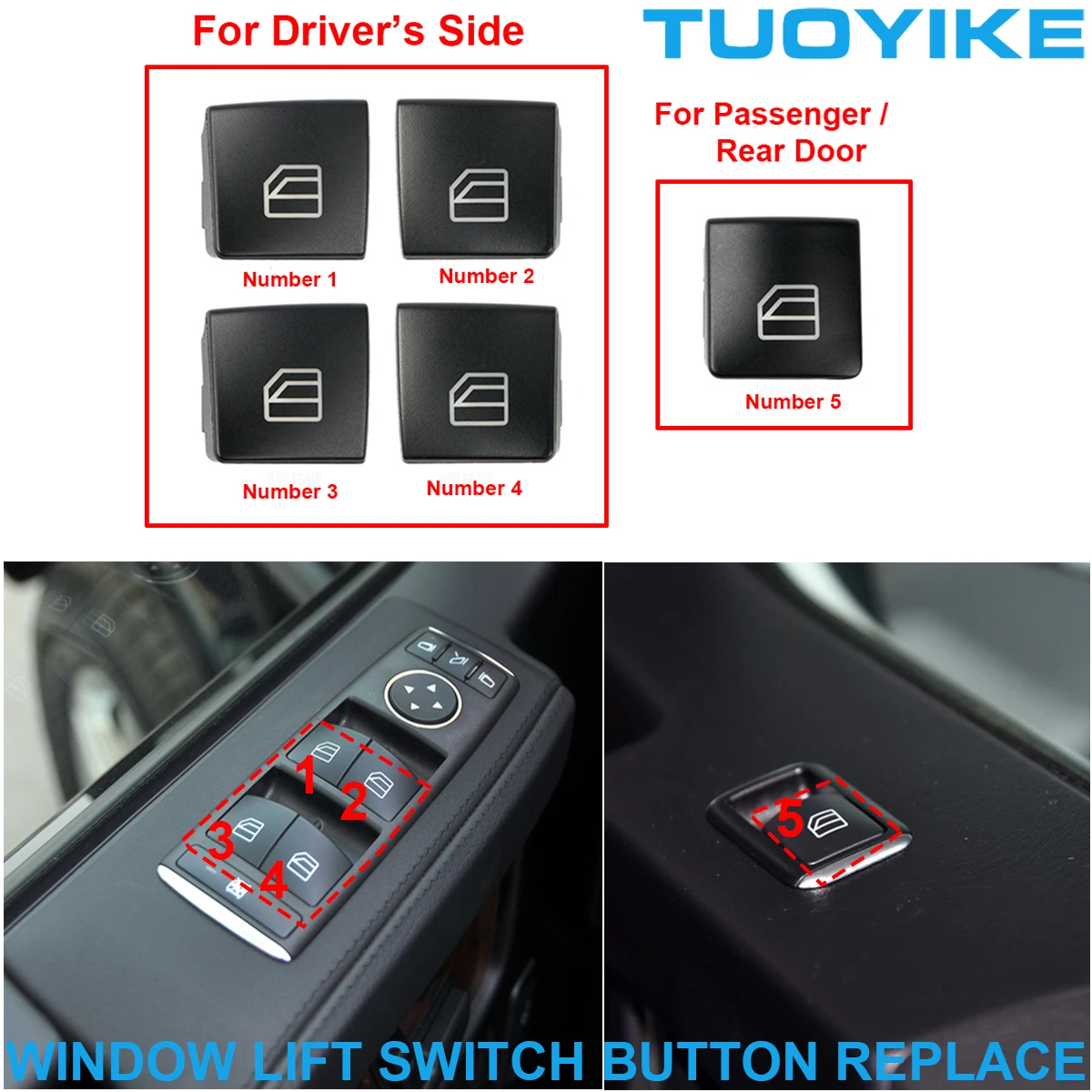 

Внутренний главный водитель, подъемник для пассажирского окна, внутренняя отделка, сменный регулятор для Porsche Cayenne Panamera Macan 11-17