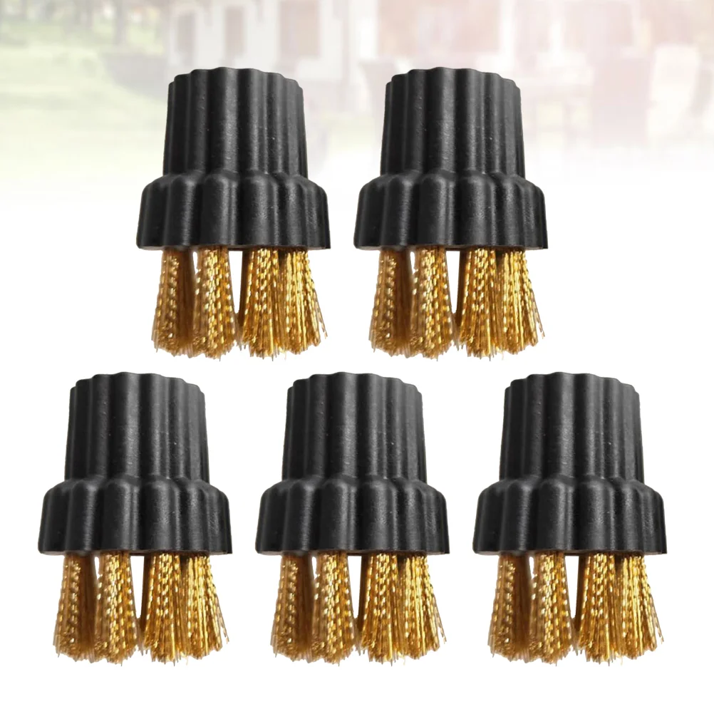 

5PCS Steam Mop Brush Brass Brush Replacement Parts Accessories Mop Parts Mop Accessories