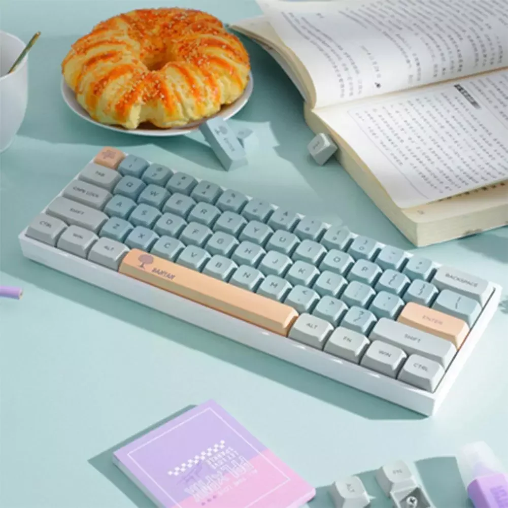 

Banyan PBT keycap XDA высота pbt зеленый цвет подходящая Крышка Оригинальная клавиатура бойфренда набор клавиш 125 подарки клавиатура U7Q8