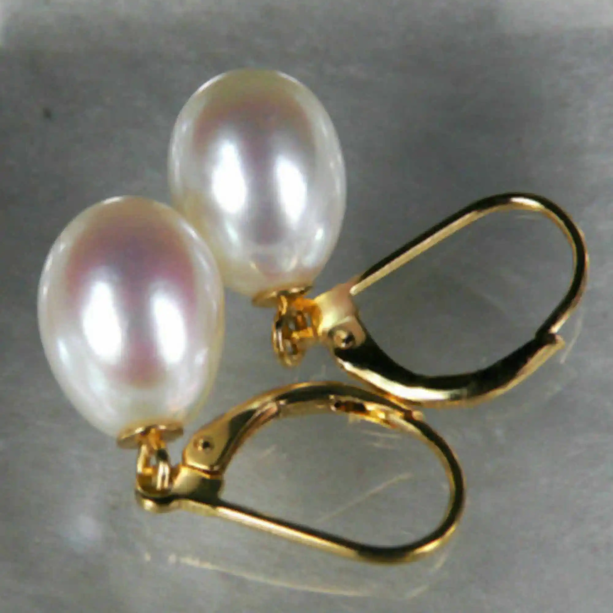 

Natural 11-12mm grade white drop sea pearl dangle earring 14k Thanksgiving Holiday gifts Beautiful Lucky Wedding Mother's Day
