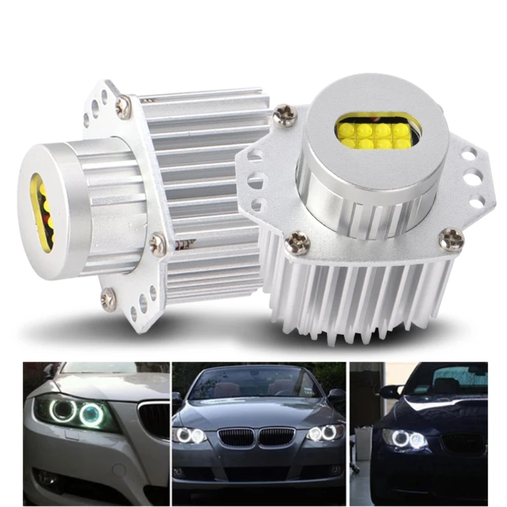 

TEGEO 2PCS E90 80W LED Angel Eyes Marker Light LED Bulbs Canbus Error Free For BMW E90 E91 3 Series 320 325i 328i 335i 2004-2008