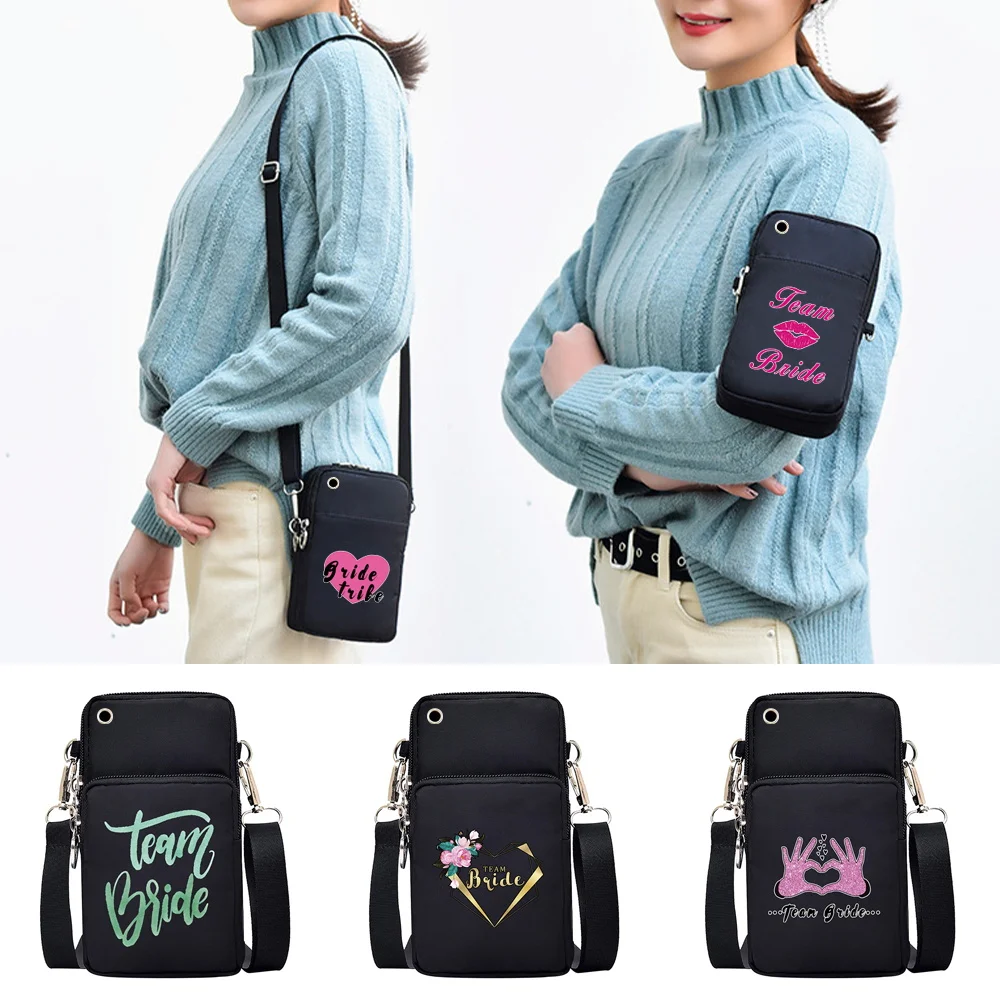 

Universal Women Cell Case Crossbody Shoulder Mobile Phone Bag,for Iphone/Samsung Outdoor Sport Arm Bags New Bride Poch Bag 2023