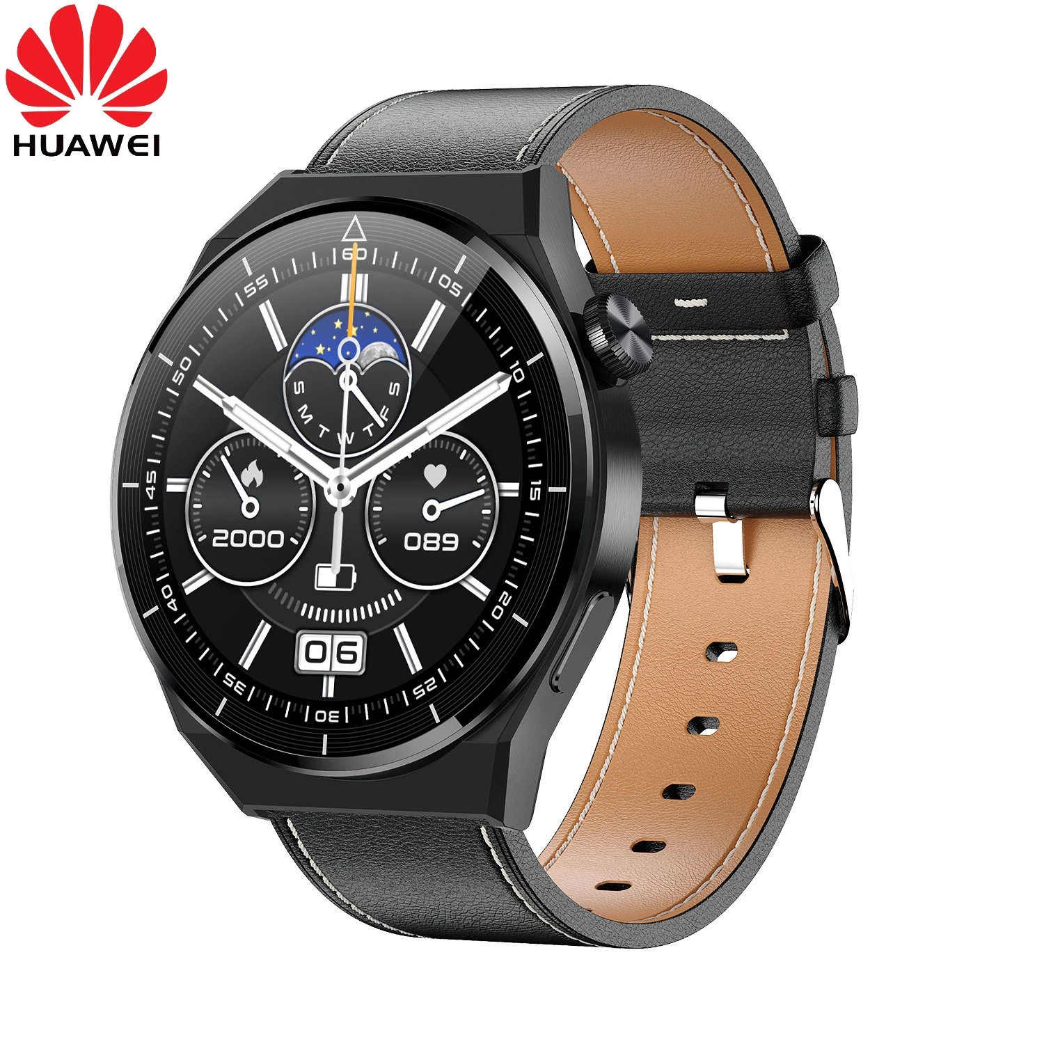 Orologio Huawei originale GT3 Pro AMOLED quadrante personalizzato rispondi alla chiamata Smartwatch per uomo impermeabile Sport Fitness Tracker orologio da polso 2023