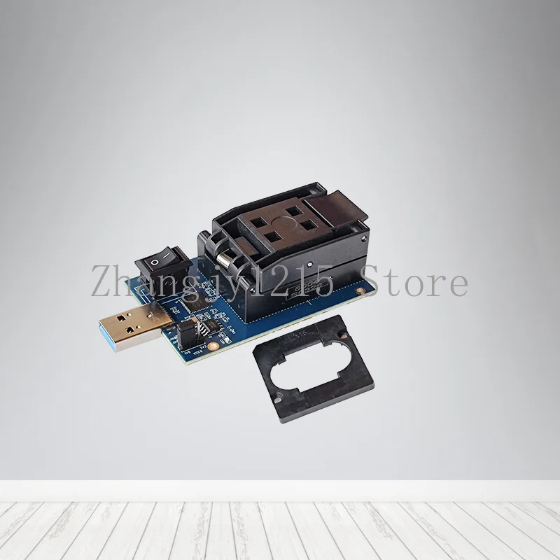 Фото Порт USB 3.0, основной контроллер GL3224, EMMC 2-в-1, стандартное тестовое приспособление BGA153 №2