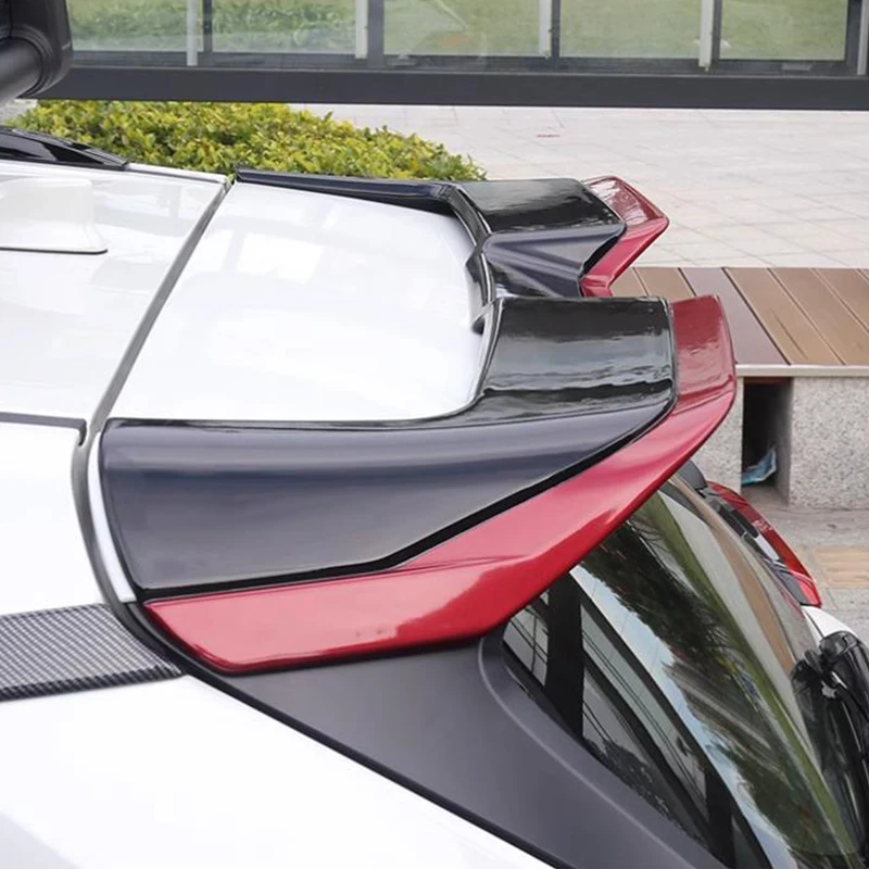 Задний спойлер для Toyota Wildlander 20 21 22 23 высококачественный черный из АБС-пластика