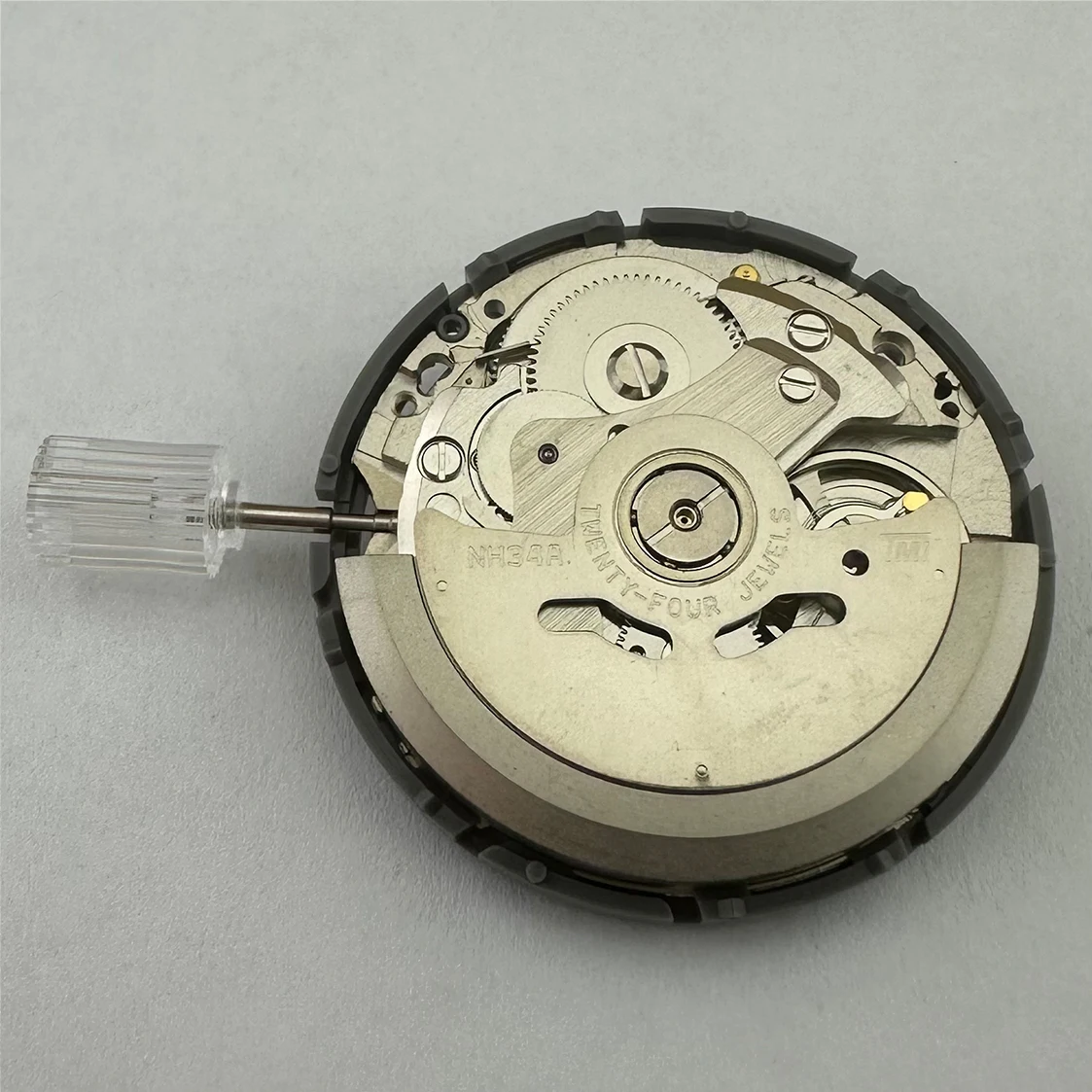 NH34/NH34A Черный Дата автоматические часы Movt Замена Комплект механический механизм