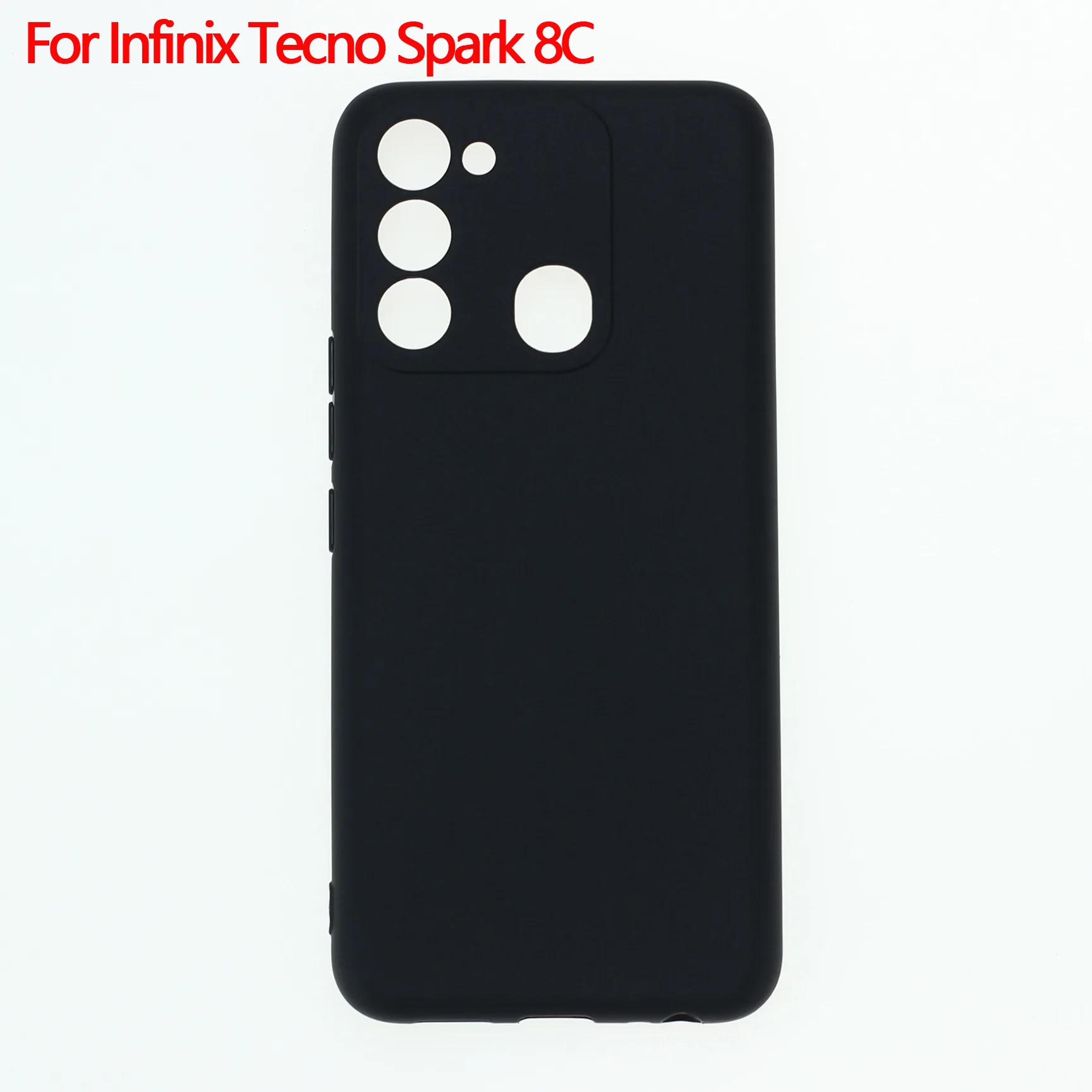 

Силиконовый чехол из ТПУ для Tecno Spark 8 8P 8C, мягкий чехол для телефона, чехол из ТПУ, матовая черная искусственная Защита объектива для Spark8, Spark8P,...
