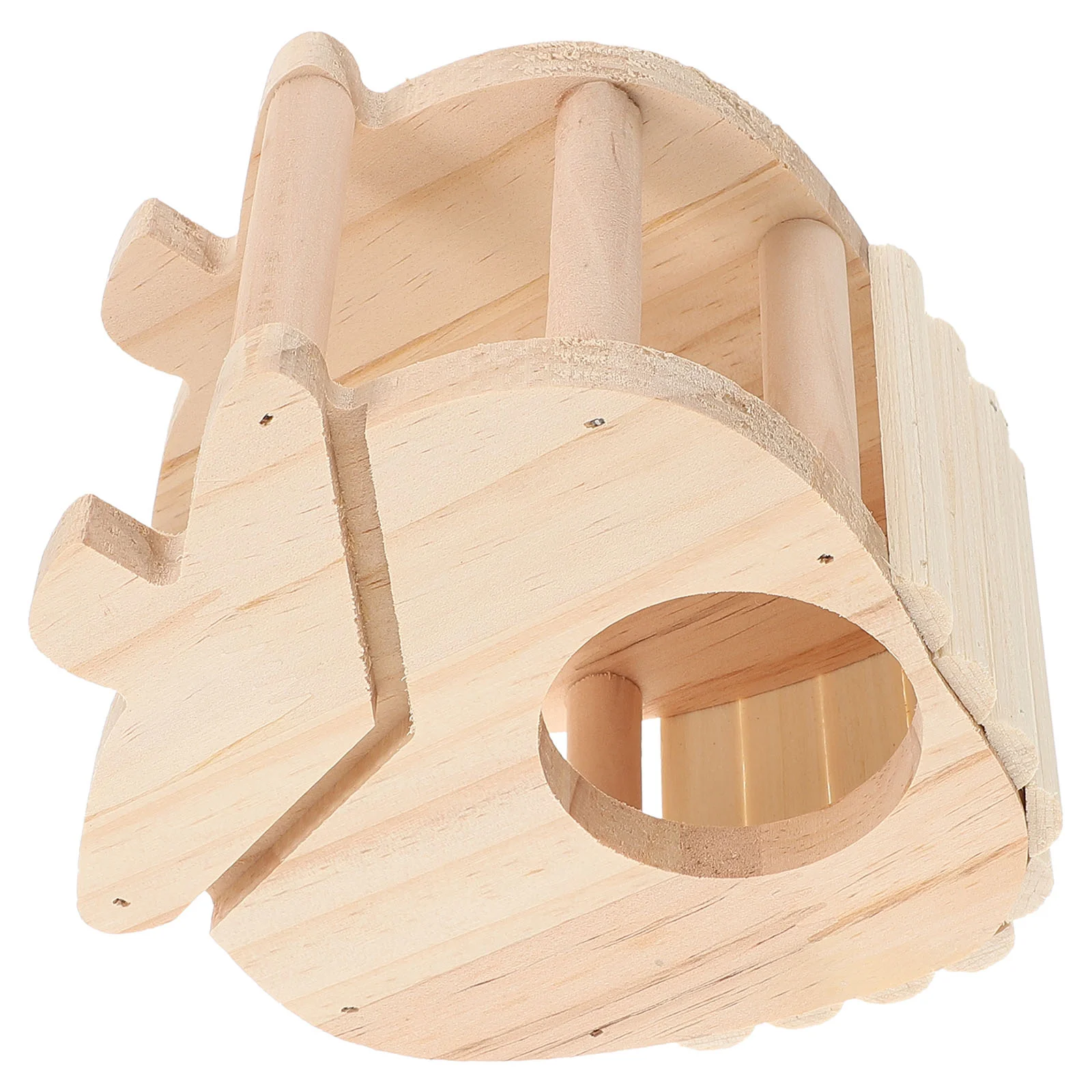 

Hay Rabbit Holder Cage Container Stand Feeder Bunny Wooden Wood Hanging Rack