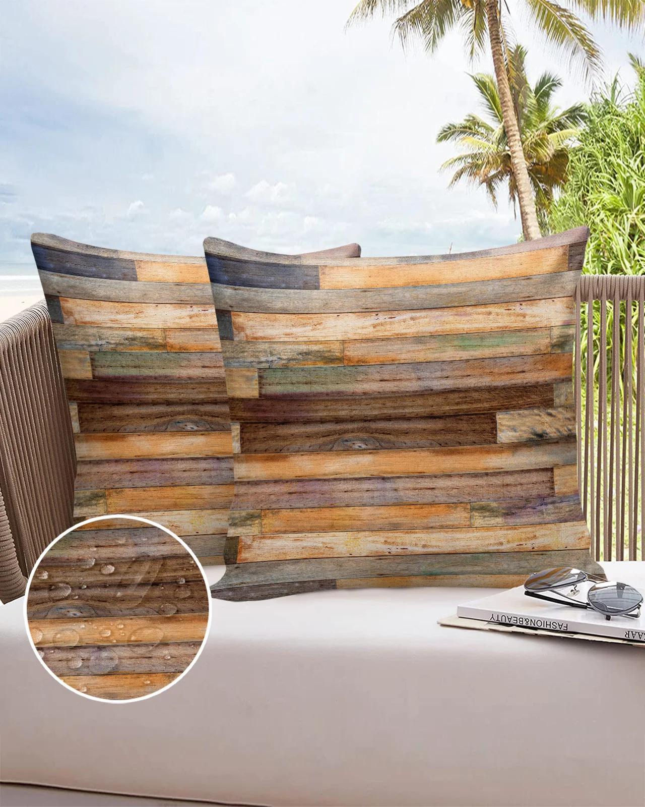 

2/4 шт., водонепроницаемые Декоративные Чехлы для диванных подушек