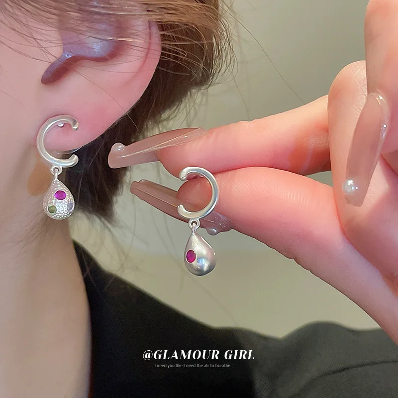 

Серьги-подвески женские с цирконами, с цирконами