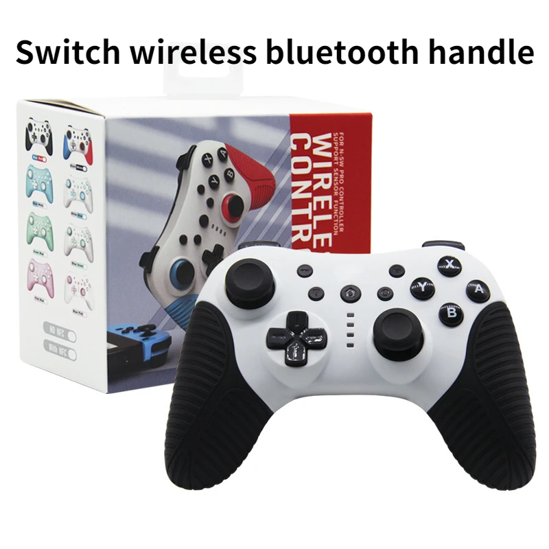 

Mooroer Wireless Bluetooth Gamepad For Nintendo Switch Pro NS Video Game USB joystick Controller For Switch Console with 6-Axis.