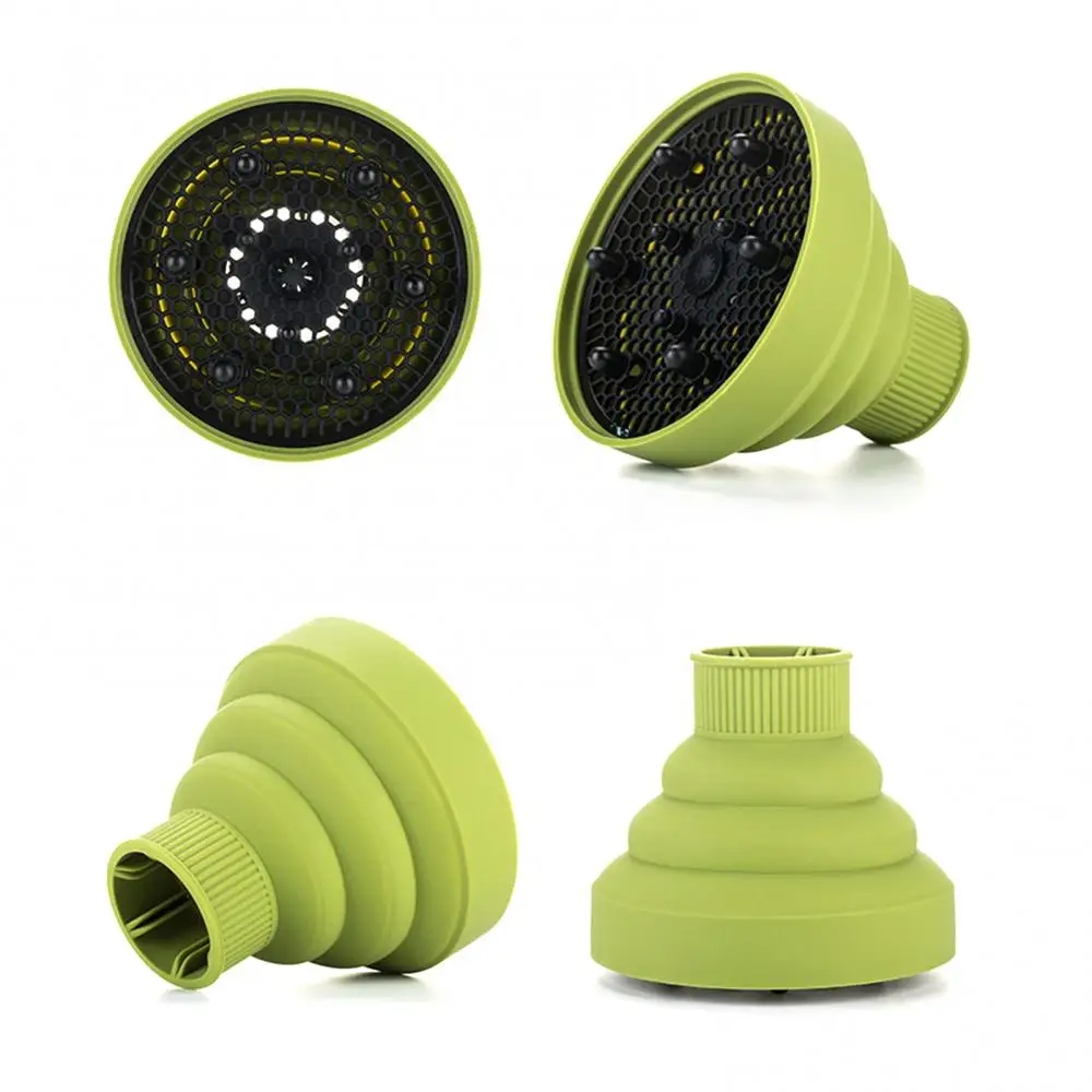 Мягкий силиконовый рассеиватель для волос складной фен аксессуары укладки