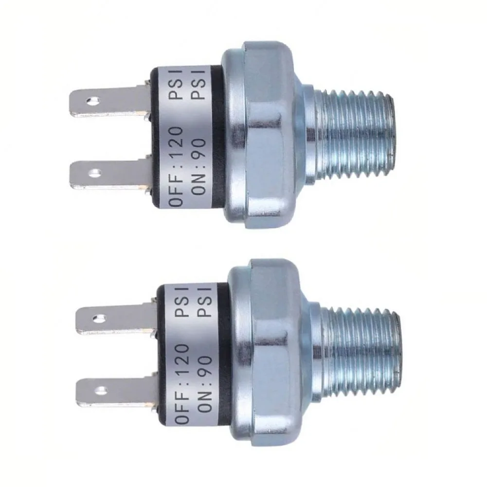 2 шт. 90-120PSI переключатель давления воздушного компрессора 1/4 &quotNPT наружная резьба