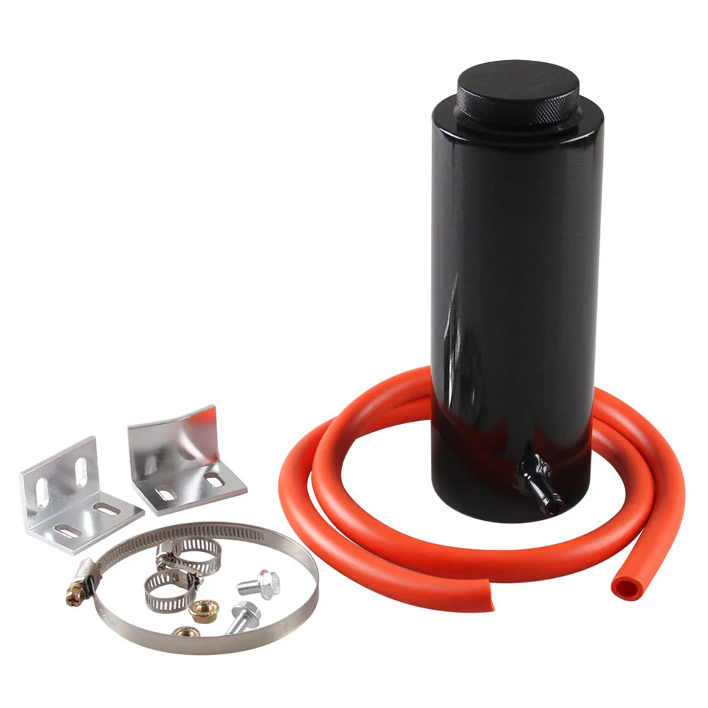 

Tank Radiator Coolant Overflow Reservoir Expansion Car Engine Bottle Reserve Water Surge Aluminum Header