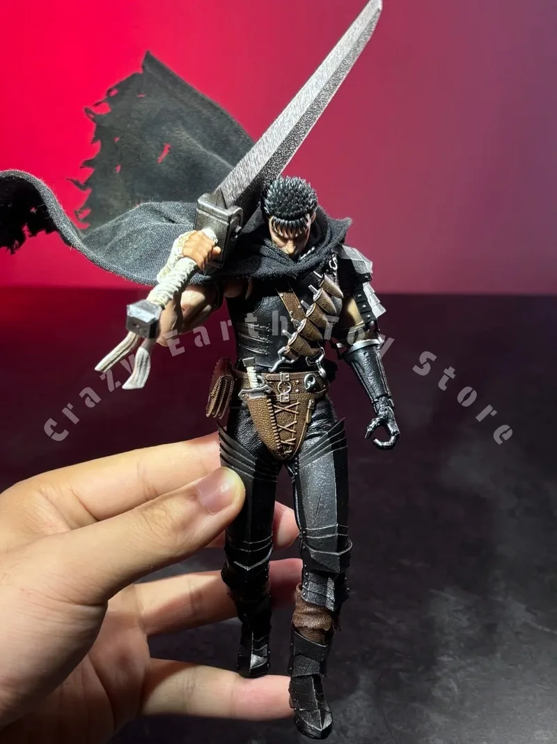 Фото Коллекционная аниме-фигурка Brotoys Berserker Guts LR012 в масштабе 1/12, подвижная, для взрослых коллекционеров и демонстрации №3