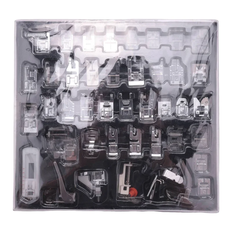 

42-Piece Sewing Machine Presser Foot Tool Kit for Brother Shengjia Domestic