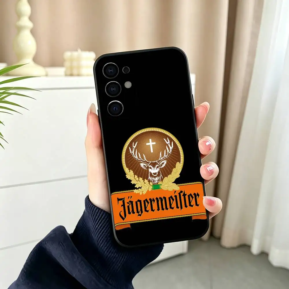 Фото Модный чехол для телефона Jagermeister, черный, силиконовый, мягкий, для Samsung S25, S24, S21, S22, S23, S30, Ultra, S20, Plus, Fe, Lite №3