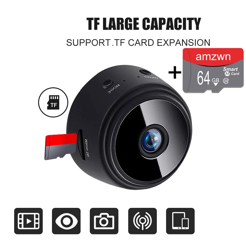 

IP Camera Wifi Security Surveillance Camera 1080P HD Mini Magnetic IR Night Vision Web Voice Video Surveillance Cam Smart Life