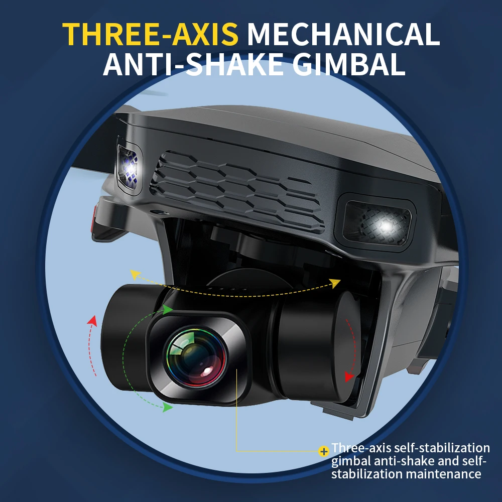 ZLL SG907 MAX / SG907 SE GPS Drone 4K Camera 3-Axis Gimbal With Brushless Optical Flow 5G WiFi FPV Drones VS KF102 RC Quadcopter