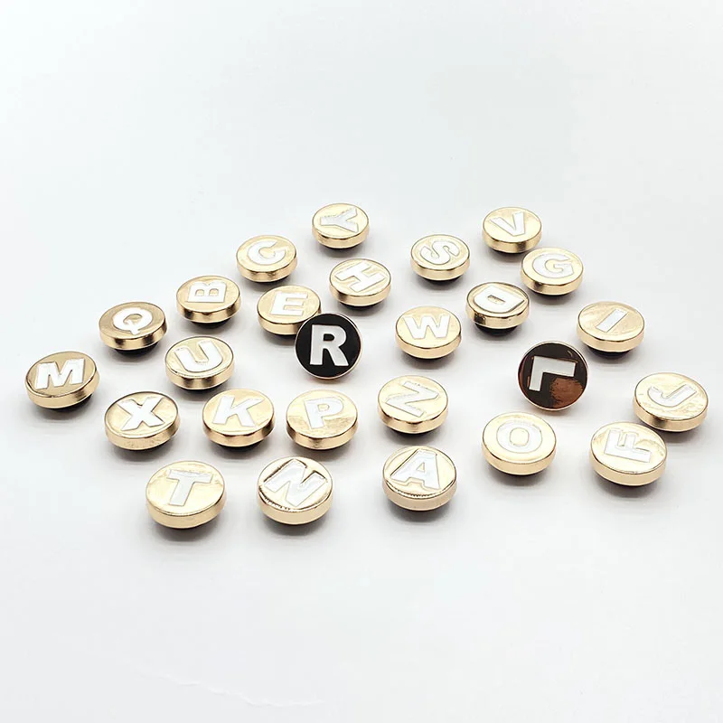 26Pcs Letters Series Shoes Charm Croc Sandals Accessories Shoe Accessories Croc Women's Men's Shoe Buckle Gifts